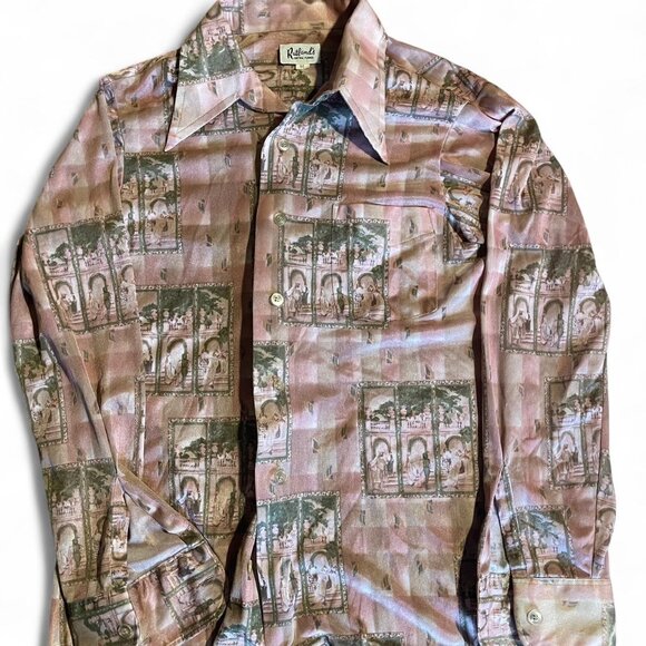 Rutland's Other - Vintage 1970s Rutland’s Disco Shirt